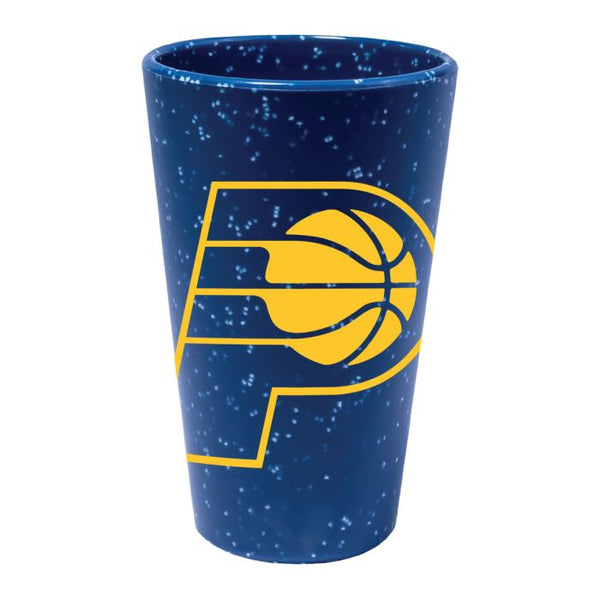 Wholesale-Indiana Pacers Color 16 oz Silicone Pint Glass