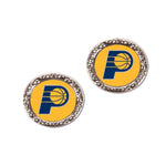 Wholesale-Indiana Pacers Earrings Jewelry Carded Round