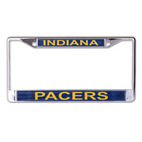 Wholesale-Indiana Pacers GLITTER Lic Plt Frame S/L Printed