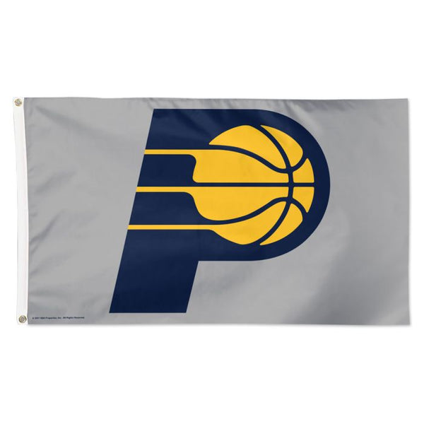 Wholesale-Indiana Pacers Grey Flag - Deluxe 3' X 5'