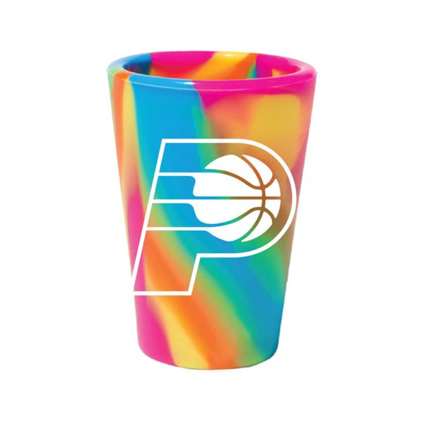 Wholesale-Indiana Pacers Hippie Hops 1.5oz Silicone Shot Glass