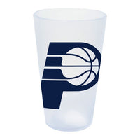 Wholesale-Indiana Pacers Icicle 16 oz Silicone Pint Glass