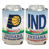 Wholesale-Indiana Pacers LICENSE PLATE Can Cooler 12 oz.