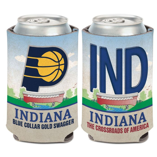 Wholesale-Indiana Pacers LICENSE PLATE Can Cooler 12 oz.