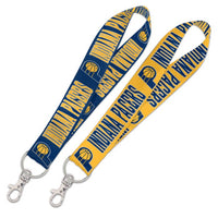 Wholesale-Indiana Pacers Lanyard Key Strap 1"