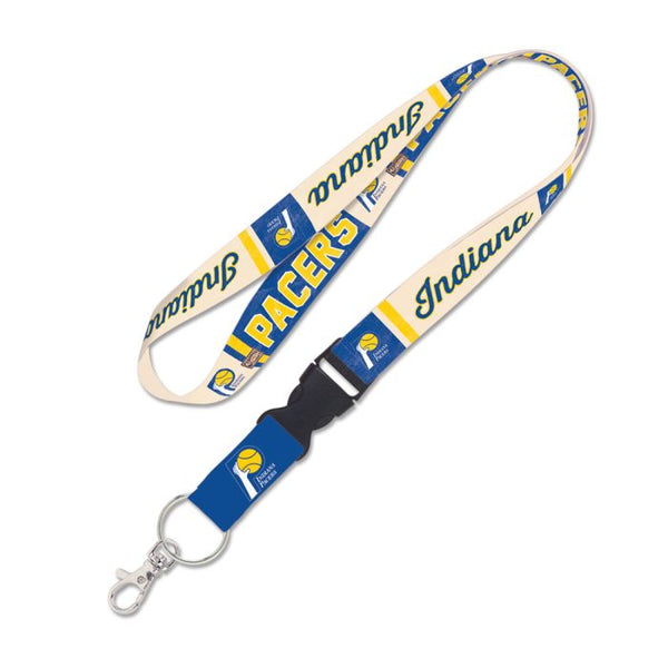 Wholesale-Indiana Pacers Lanyard w/detachable buckle 1"