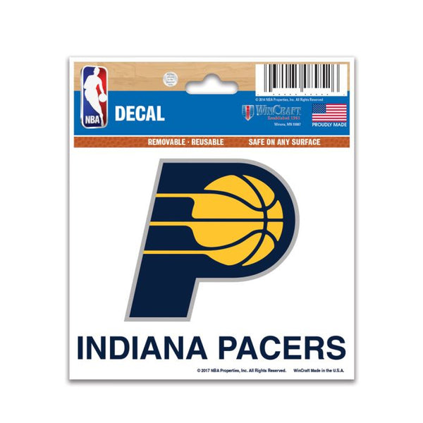 Wholesale-Indiana Pacers Multi-Use Decal 3" x 4"