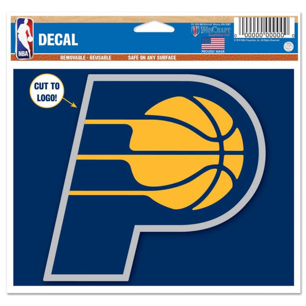 Wholesale-Indiana Pacers Multi-Use Decal - cut to logo 5" x 6"