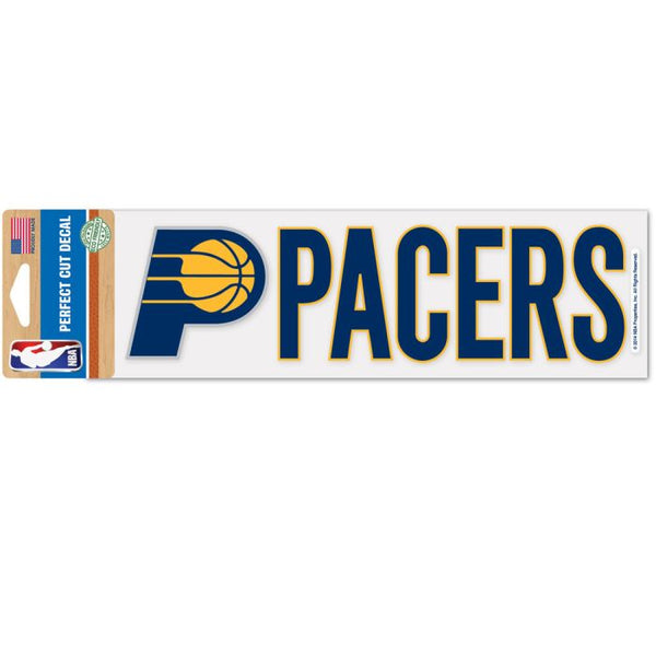 Wholesale-Indiana Pacers Perfect Cut Decals 3" x 10"