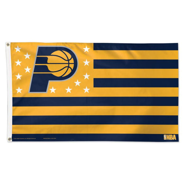 Wholesale-Indiana Pacers / Stars and Stripes NBA Flag - Deluxe 3' X 5'