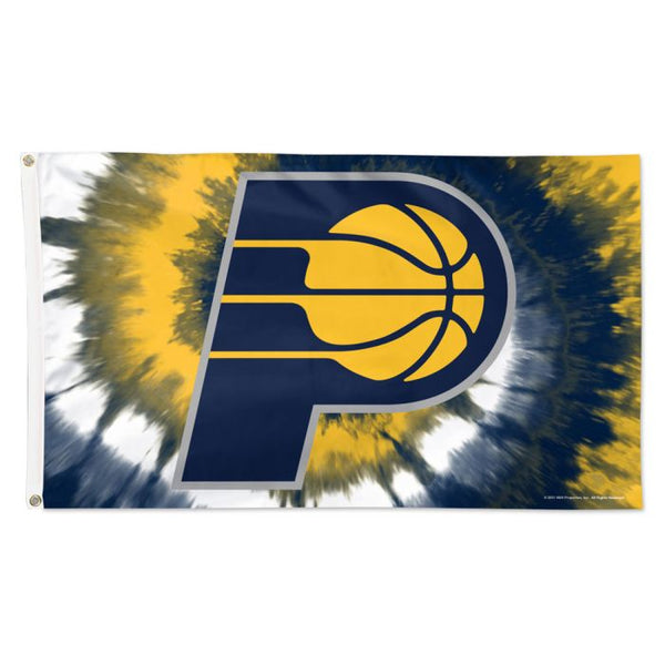 Wholesale-Indiana Pacers TDYE Flag - Deluxe 3' X 5'