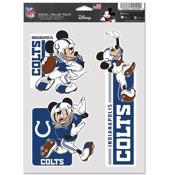 Wholesale-Indianapolis Colts / Disney Mickey Mouse Multi Use 3 Fan Pack