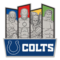Wholesale-Indianapolis Colts / Marvel (C) 2021 Marvel Collector Pin Jewelry Card