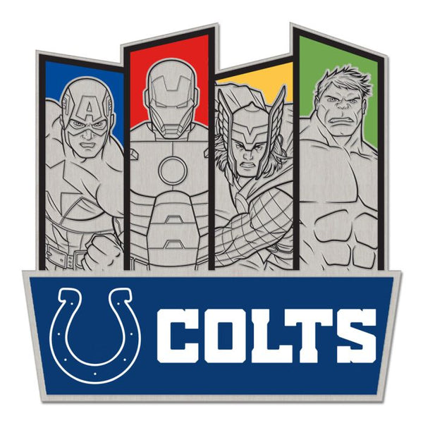 Wholesale-Indianapolis Colts / Marvel (C) 2021 Marvel Collector Pin Jewelry Card
