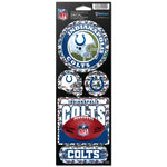 Wholesale-Indianapolis Colts Prismatic Decal 4" x 11"