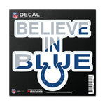 Wholesale-Indianapolis Colts SLOGAN All Surface Decal 6" x 6"