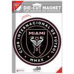 Wholesale-Inter Miami CF Die Cut Logo Magnet 6.25" x 9"