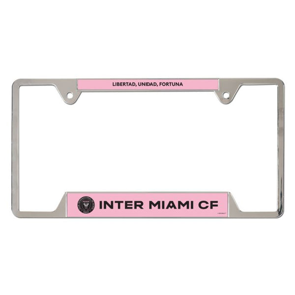 Wholesale-Inter Miami CF Metal License Plate Frame