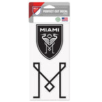 Wholesale-Inter Miami CF Perfect Cut Decal Set of two 4"x4"