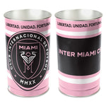 Wholesale-Inter Miami CF Wastebasket - tapered 15"H