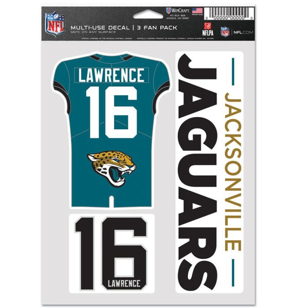 Wholesale-Jacksonville Jaguars Multi Use 3 Fan Pack Trevor Lawrence