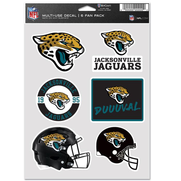 Wholesale-Jacksonville Jaguars Multi Use 6 Fan Pack