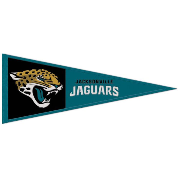 Wholesale-Jacksonville Jaguars Primary Wool Pennant 13" x 32"