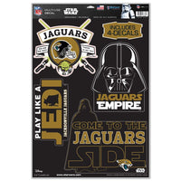 Wholesale-Jacksonville Jaguars / Star Wars Star Wars Multi-Use Decal 11" x 17"