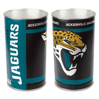 Wholesale-Jacksonville Jaguars Wastebasket - tapered 15"H