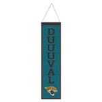 Wholesale-Jacksonville Jaguars Wool Banner 8" x 32"