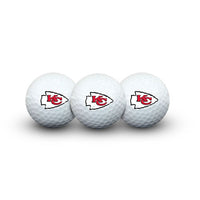 Wholesale-Kansas City Chiefs 3 Golf Balls In Clamshell