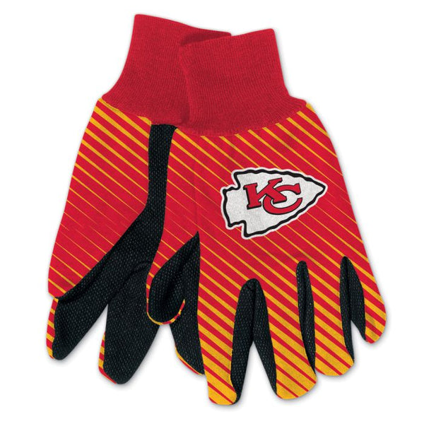 Wholesale-Kansas City Chiefs Adult Two Tone Gloves