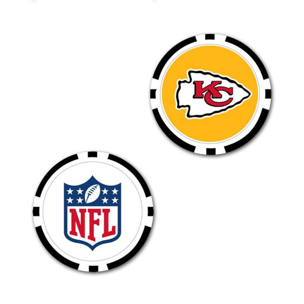 Wholesale-Kansas City Chiefs Ball Marker - Oversized indiv.