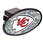 Wholesale-Kansas City Chiefs CAMO Oval 2" Hitch Receiver