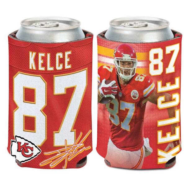 Wholesale-Kansas City Chiefs Can Cooler 12 oz. Travis Kelce