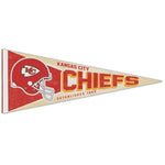 Wholesale-Kansas City Chiefs / Classic Logo RETRO Premium Pennant 12" x 30"