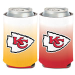 Wholesale-Kansas City Chiefs Color Dip Can Cooler 12 oz.