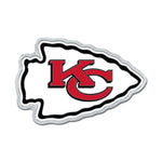 Wholesale-Kansas City Chiefs Colored Chrome Free Form Auto Emblem