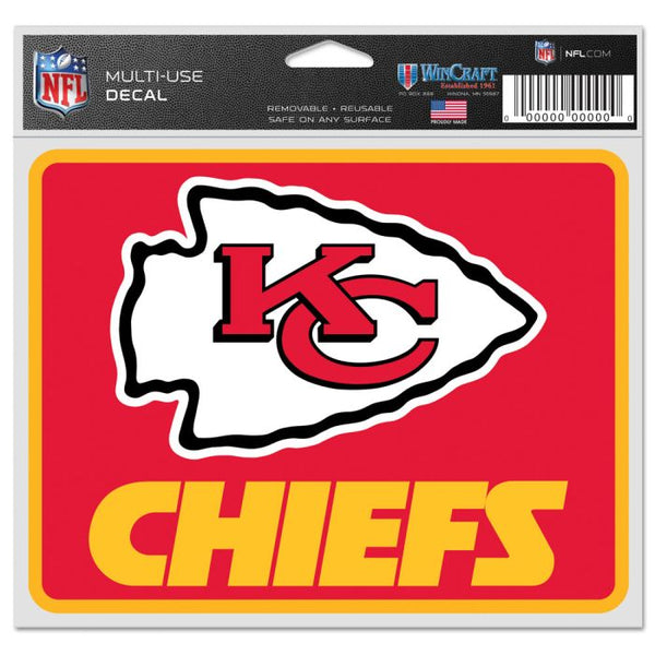 Wholesale-Kansas City Chiefs Fan Decals 5" x 6"