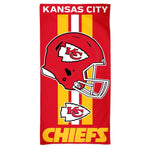 Wholesale-Kansas City Chiefs Fiber Beach Towel 9lb 30" x 60"