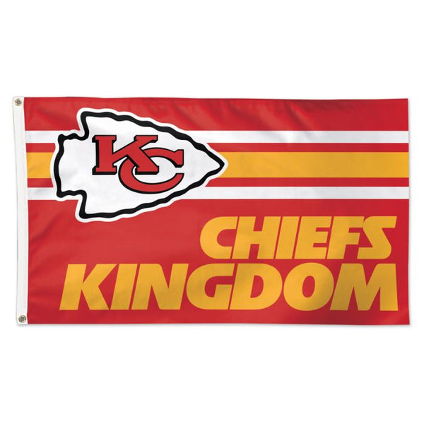 Wholesale-Kansas City Chiefs Flag - Deluxe 3' X 5'