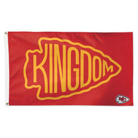 Wholesale-Kansas City Chiefs Flag - Deluxe 3' X 5'