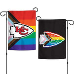 Wholesale-Kansas City Chiefs Garden Flags 2 sided 12.5" x 18"