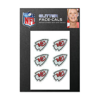 Wholesale-Kansas City Chiefs Glitter Tattoo 6 Pack