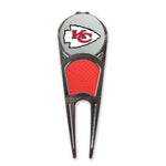 Wholesale-Kansas City Chiefs Golf Ball Mark Repair Tool*