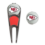 Wholesale-Kansas City Chiefs Golf Mark/Tool/H Clip Combo*