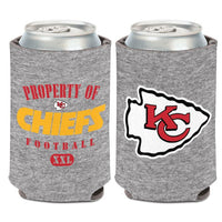 Wholesale-Kansas City Chiefs Heather Can Cooler 12 oz.