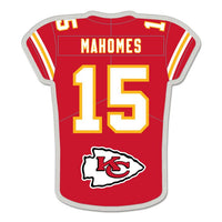 Wholesale-Kansas City Chiefs Jersey Collector Pin Jewelry Card Patrick Mahomes II