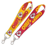 Wholesale-Kansas City Chiefs Lanyard Key Strap 1"