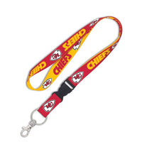 Wholesale-Kansas City Chiefs Lanyard w/detachable buckle 1"